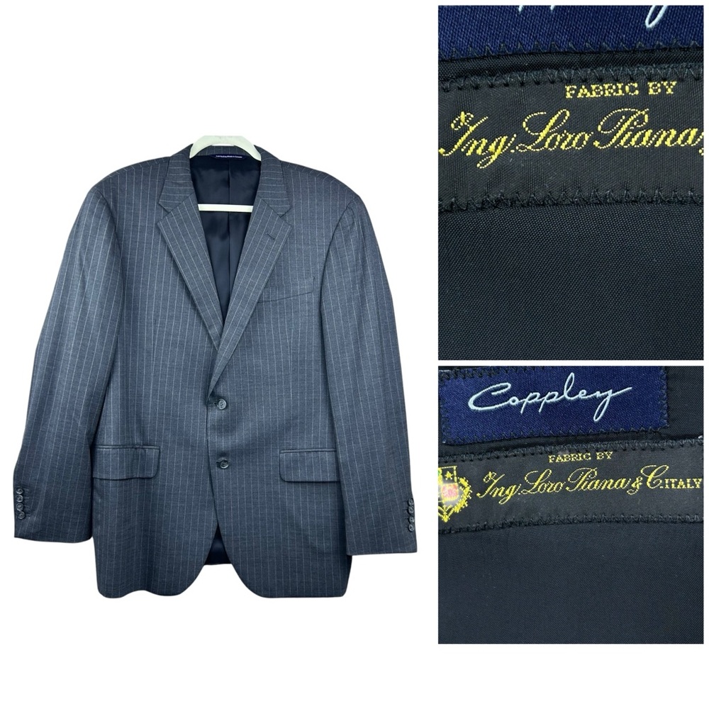 LORO PIANA COPPLEY GIBSON Suit Jacket 42W MODERN FIT Wool Blazer TWO BUTTON